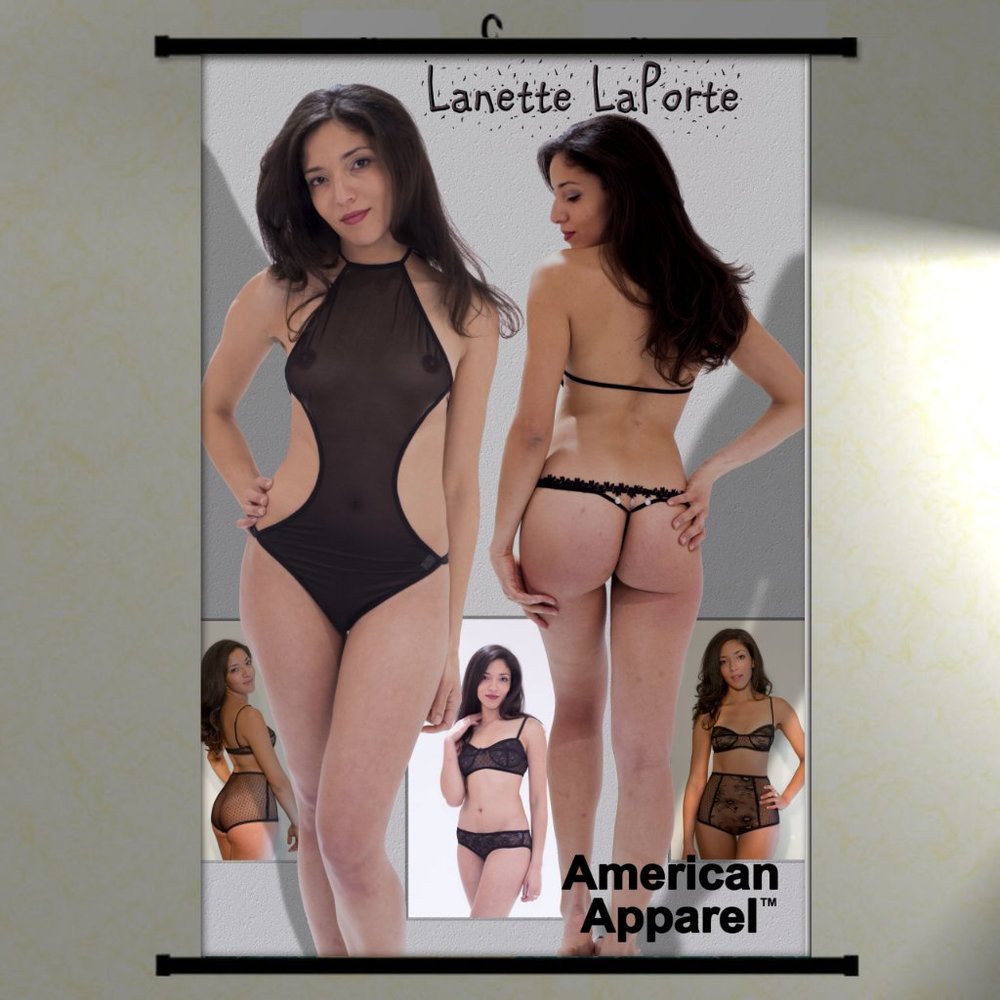 See Through Lingerie Wallscroll (Large)
